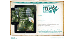 Desktop Screenshot of enlightenmetoday.com